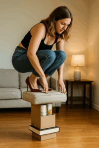 Viral stiletto challenge